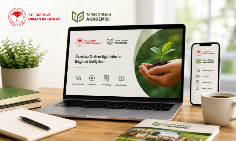 Tarım ve Orman Bakanlığı’ndan Ücretsiz Dijital Eğitim Fırsatı